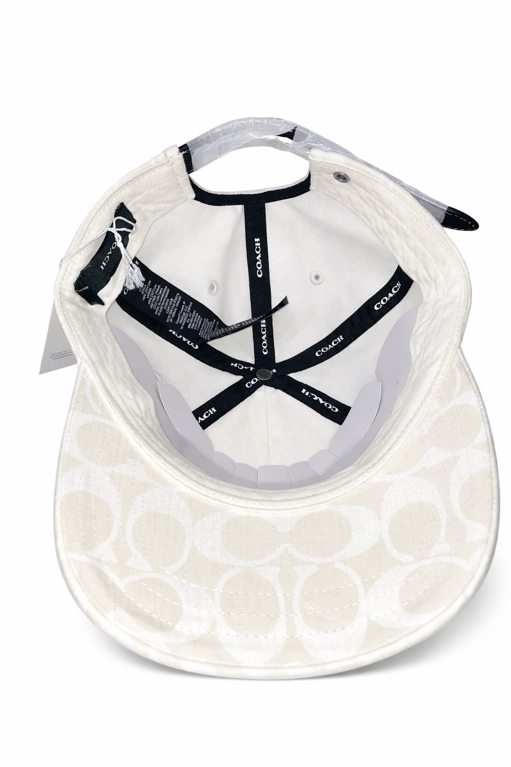 Coach Signature Ivory Cap