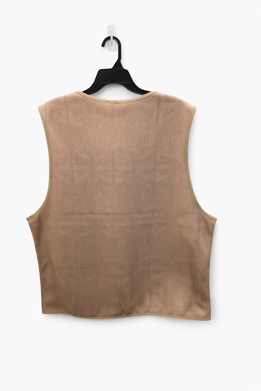 Nike Air Jordan Men’s Utility Vest – Khaki Zip-Up Active Loose Fit (Size L) Authentic