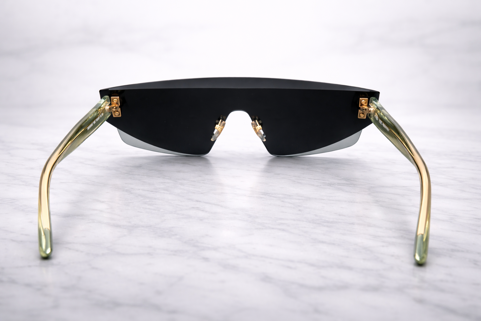 Authentic MCM MCM694S 315 Green Shield Sunglasses 63-20-145 | Luxury Designer Men’s Eyewear