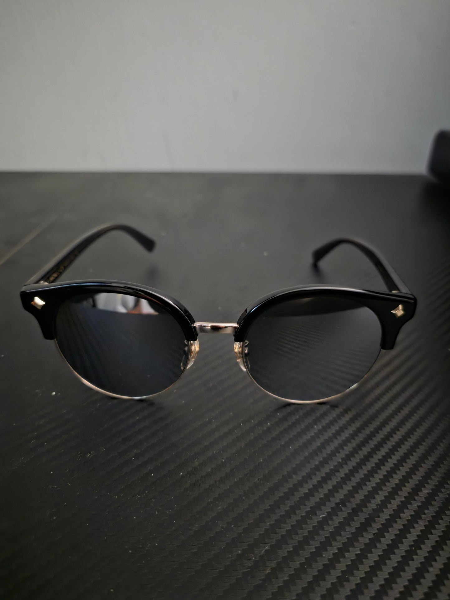 MCM 115SK 001 Round Black Metal Sunglasses – 53mm