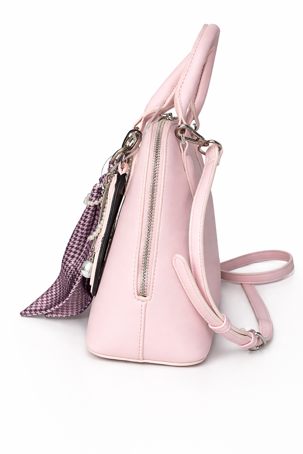 Steve Madden Chalk Pink Satchel NWT Faux Leather Crossbody