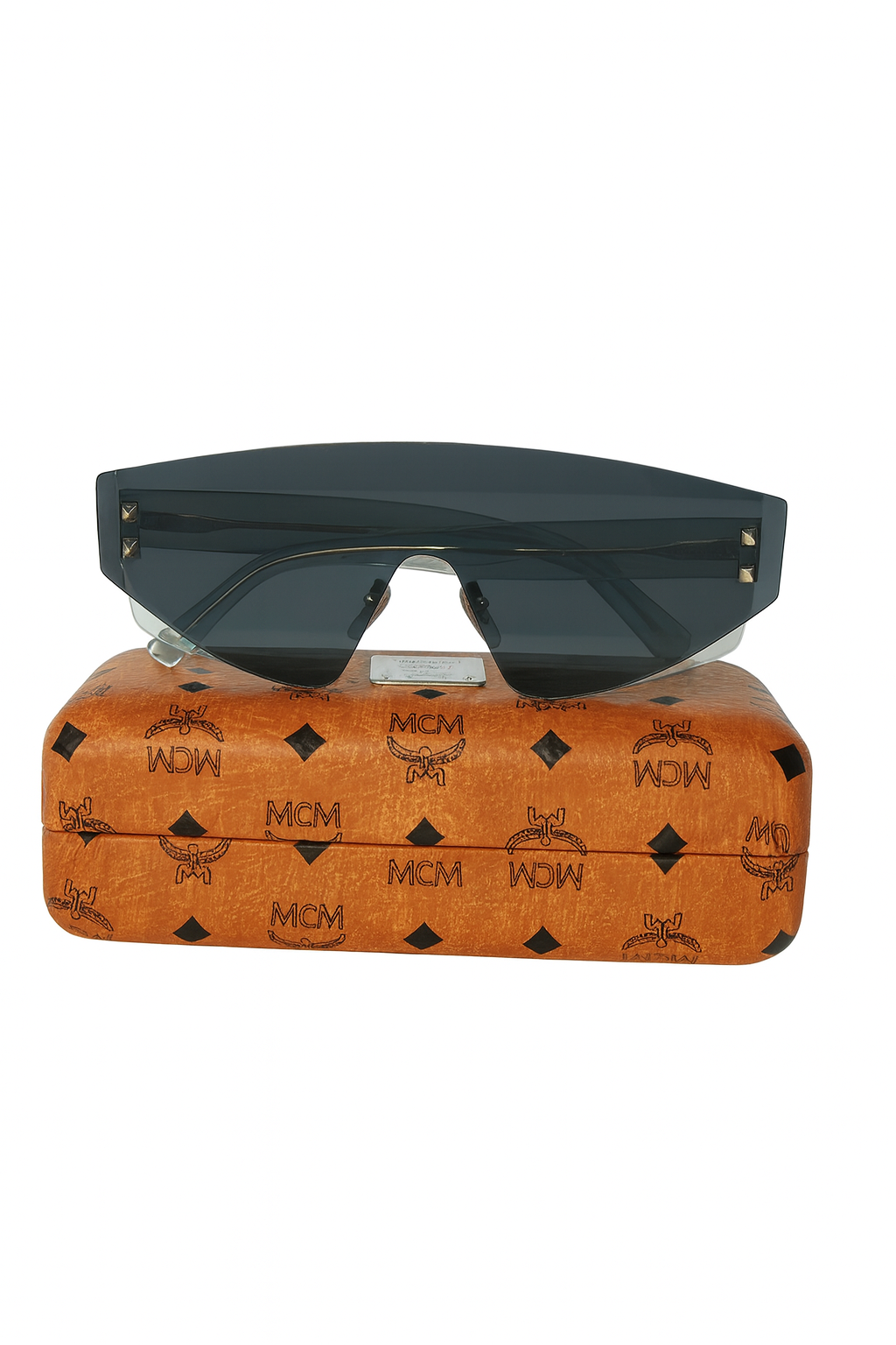 Authentic MCM MCM694S 315 Green Shield Sunglasses 63-20-145 | Luxury Designer Men’s Eyewear