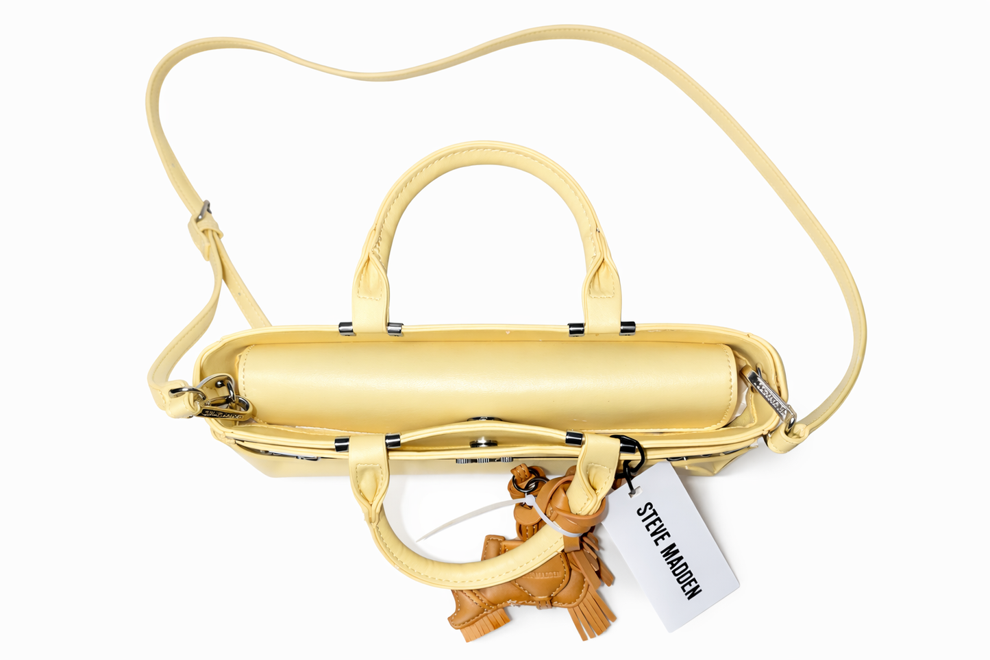 Steve Madden Butter Yellow BMEAD Crossbody – Authentic Mini Designer Bag