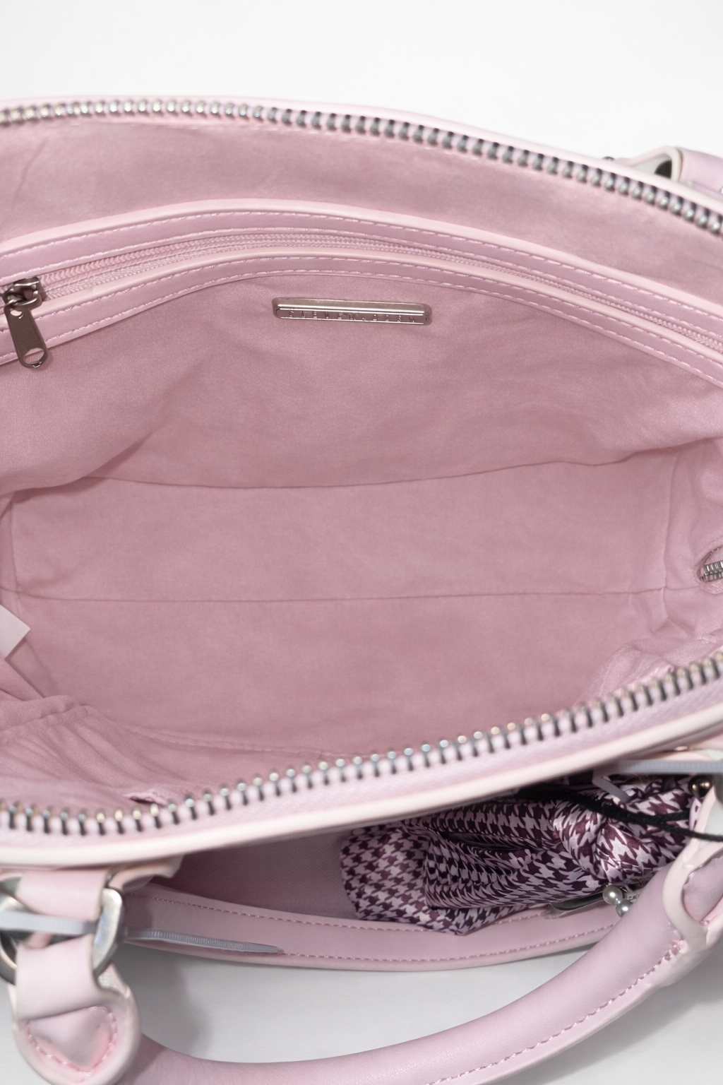 Steve Madden Chalk Pink Satchel NWT Faux Leather Crossbody