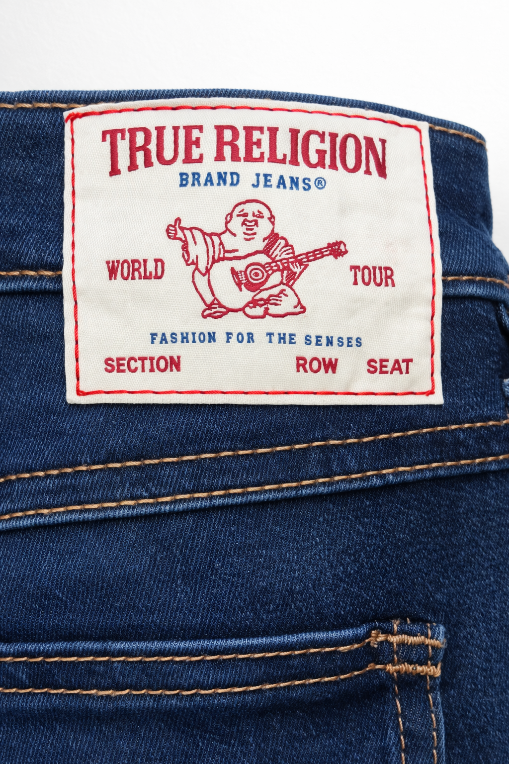 True Religion Joey Mid Rise Flare – Studded Edition