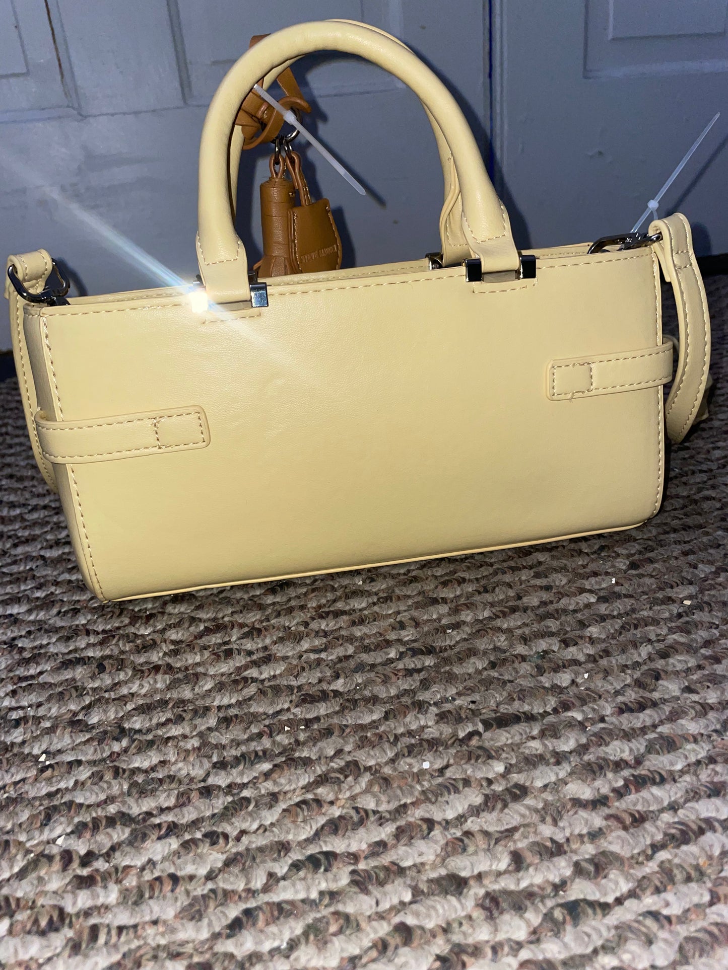 Steve Madden Butter Yellow BMEAD Crossbody – Authentic Mini Designer Bag