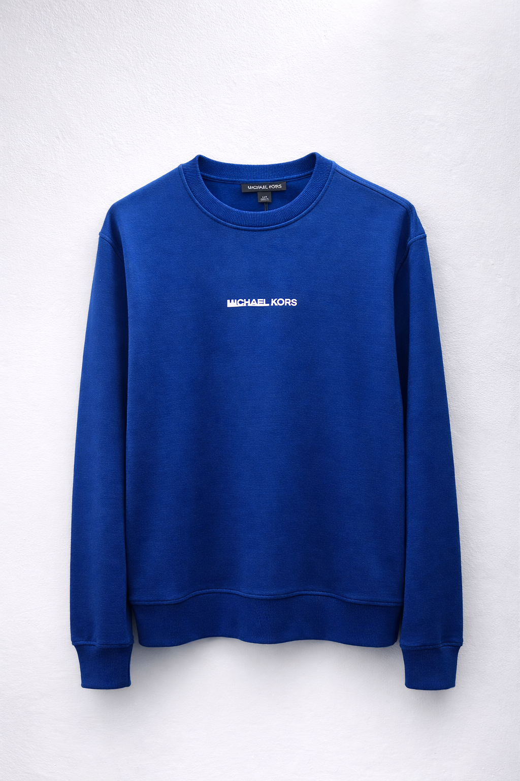 Michael Kors Marine Blue Crewneck Sweatshirt – Men’s Designer Logo Pullover (Size L, NWT)