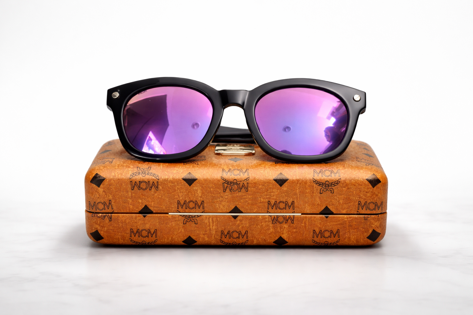 Authentic MCM MCM634SA Black Designer Sunglasses – Luxury Men’s Square Frame 52-23-140