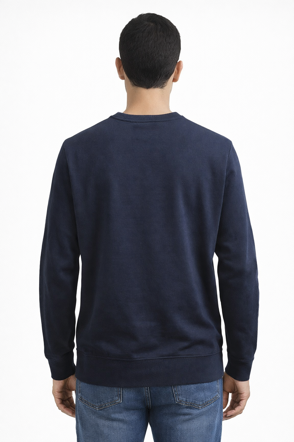 Polo Ralph Lauren Navy Crewneck Sweatshirt XL – Classic Embroidered Logo Pullover – Men’s Designer Sweatshirt