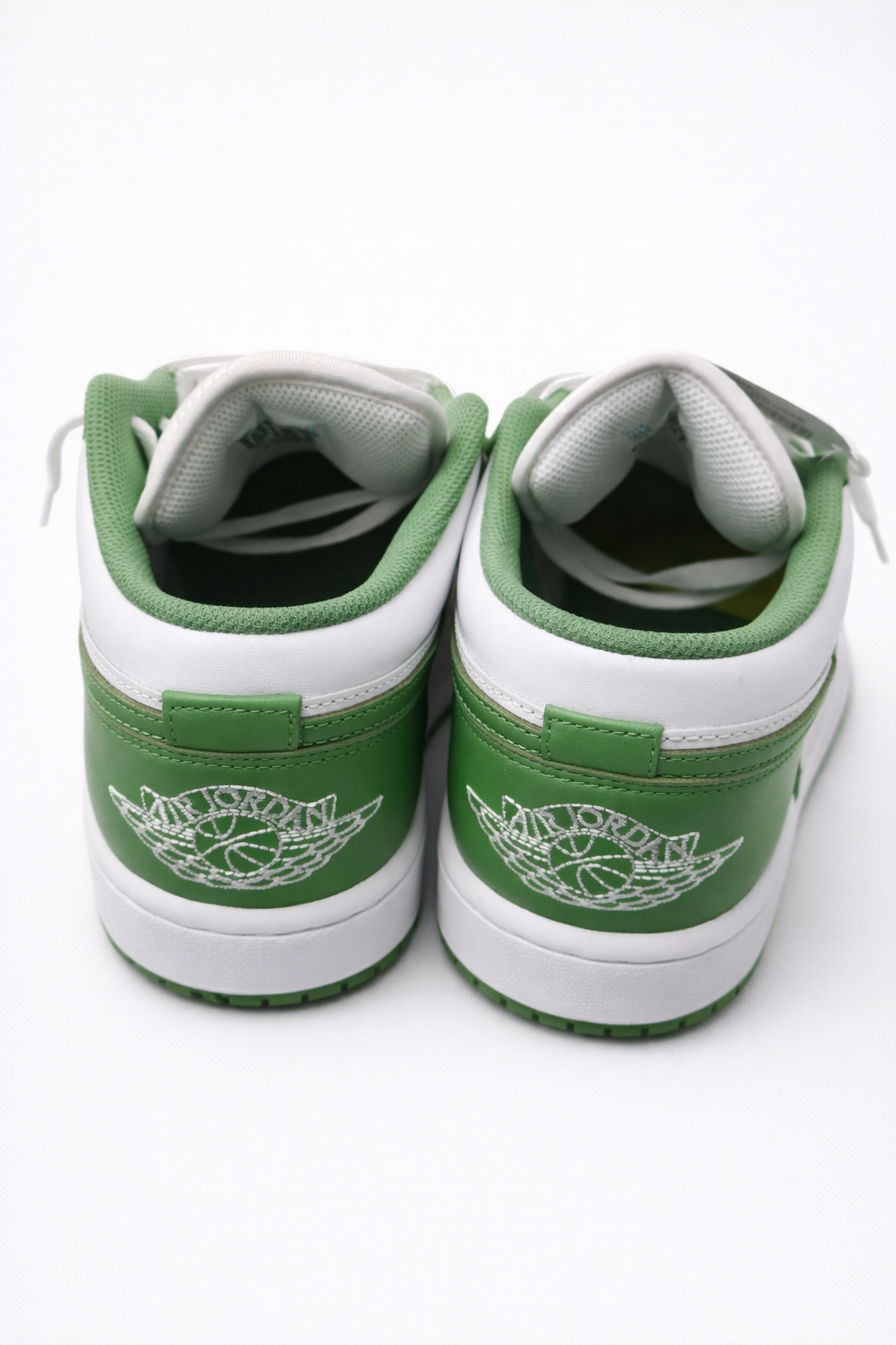 Nike Air Jordan 1 Low – Green / White / Gold Jumpman | Men’s Size 10.5
