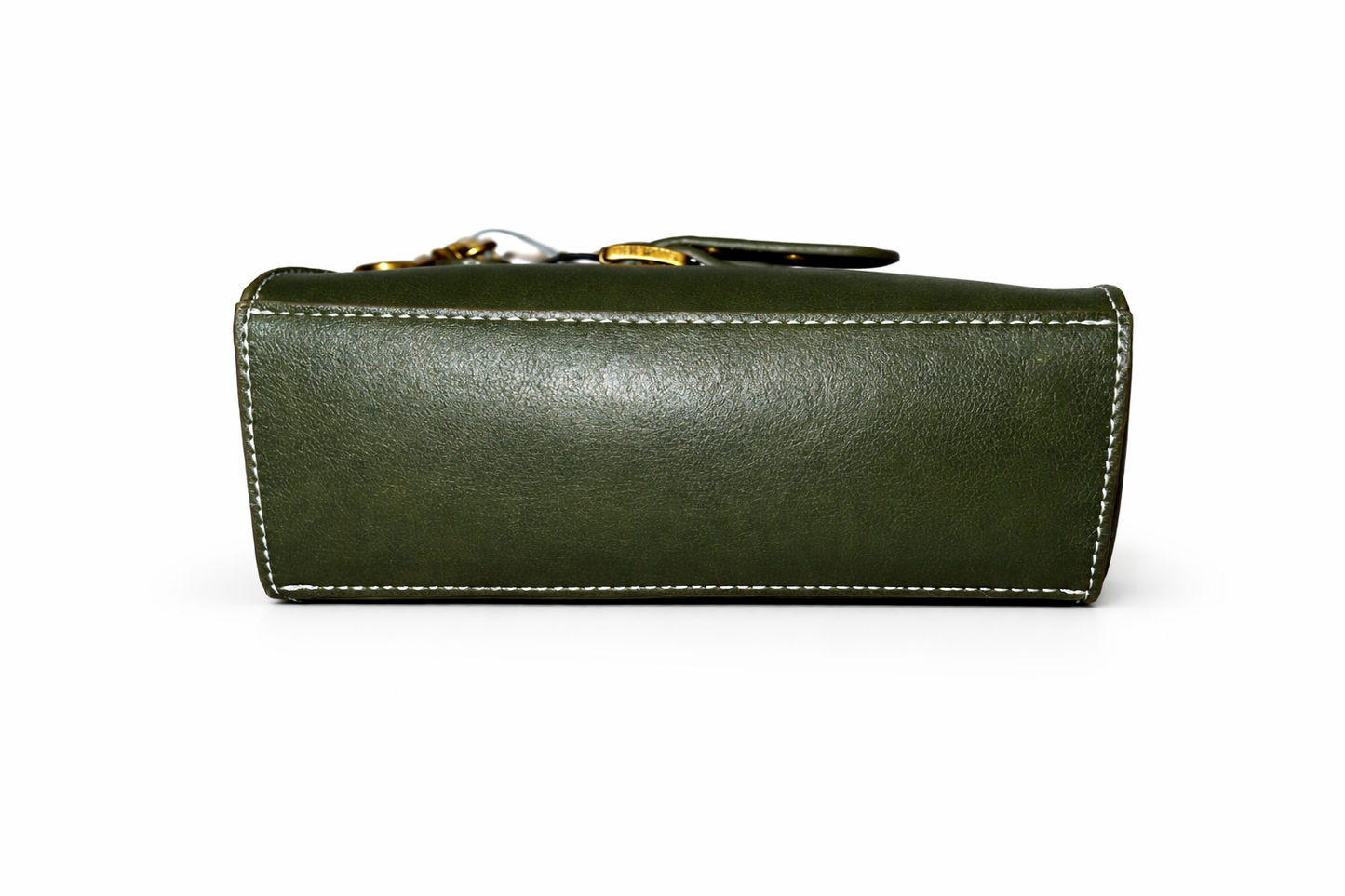 Steve Madden Green Mini Crossbody Bag Tassel Satchel Purse Gold Hardware BDAINSS Small Handbag