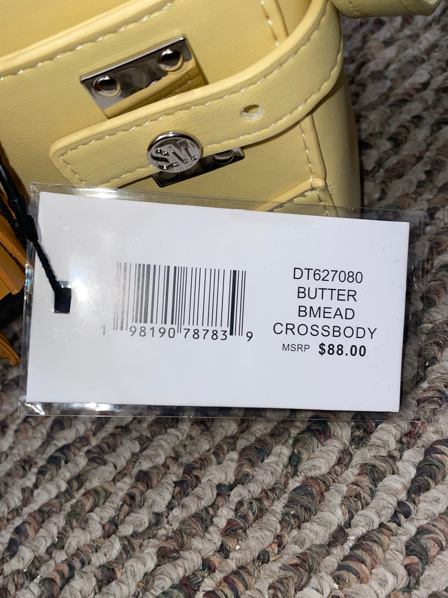 Steve Madden Butter Yellow BMEAD Crossbody – Authentic Mini Designer Bag