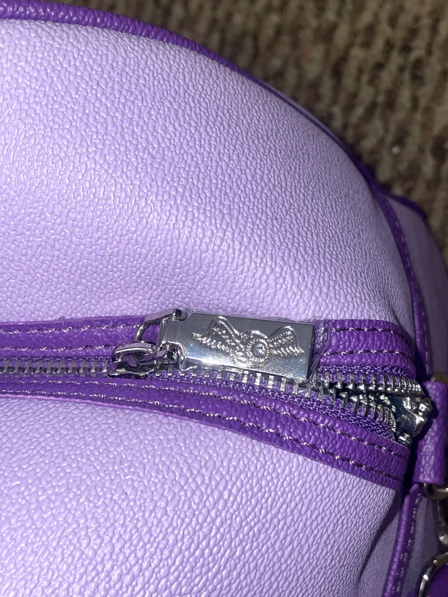 Von Dutch Purple Duffle Bag – Y2K Logo Travel Bag