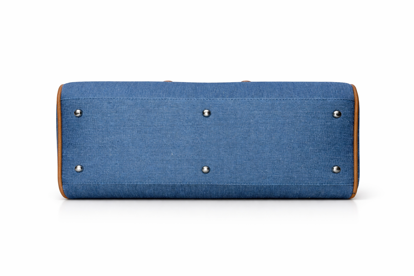 Von Dutch Denim Duffle Bag – Y2K Logo Travel Bag