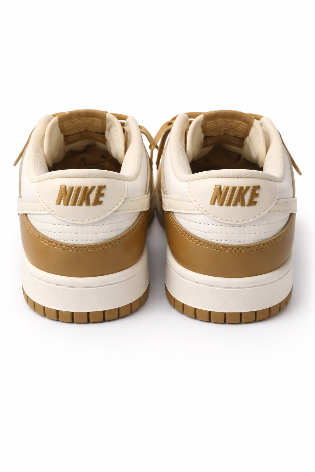 Nike Dunk Low White Yellow Tan Gum Bottom Sneakers – Men’s Size 11 Premium Streetwear
